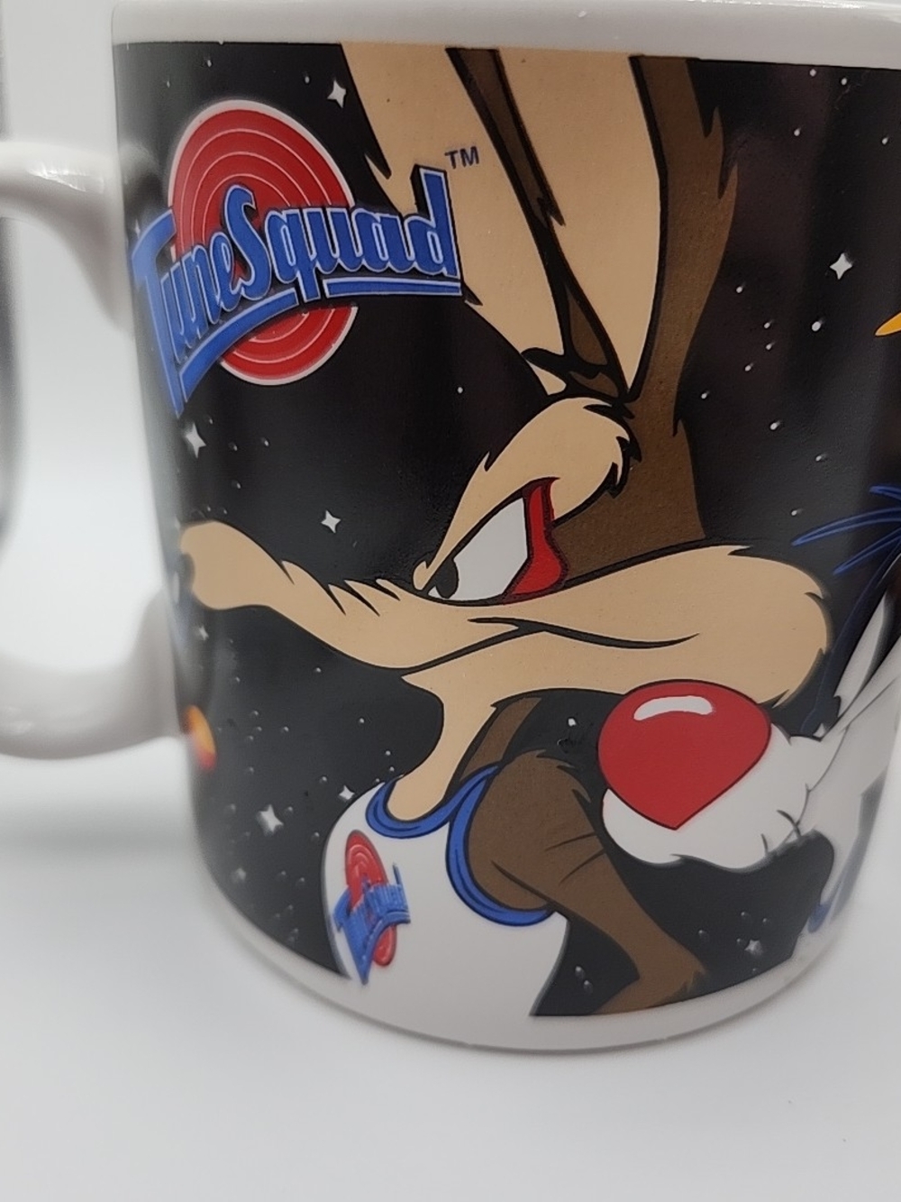 Space Looney Tunes Daffy & Baby Mug - 1996 Warner bros. - Picture 6 of 11